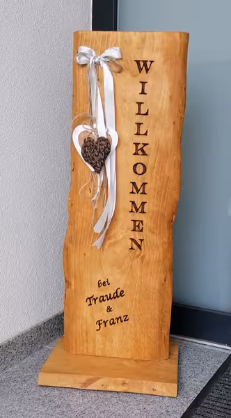 Willkommen Tafel