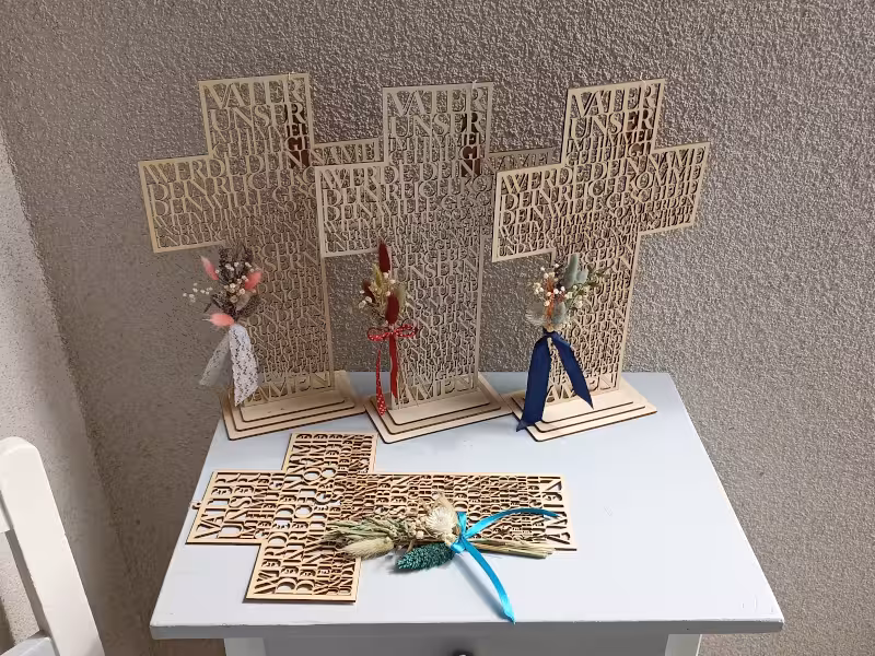 Kreuz mit Vater unser